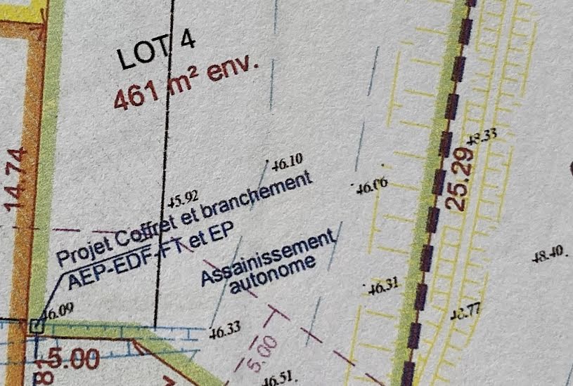  Vente Terrain à bâtir - 461m² à Arthon-en-Retz (44320) 