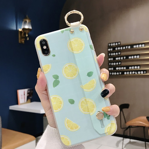Title 7, Silicone Wristband Refreshing Stand Phone Case ...