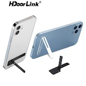 Giá Đỡ Điện Thoại Hdoorlink Bằng Thép Không Gỉ Siêu Mỏng Có Thể Gấp Gọn Tiện Dụng Cho Samsung Huawei Xiaomi