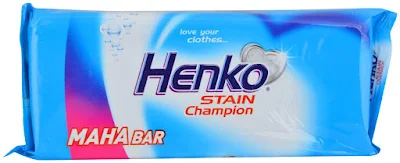 Henko Detergent Bar - Stain Care Mahabar - 400 gm
