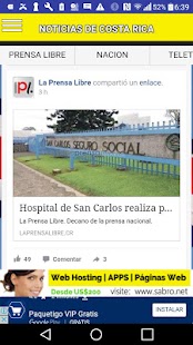 Noticias de Costa Rica APP - náhled