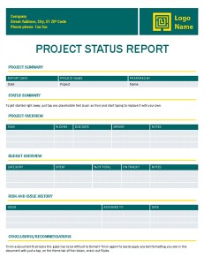 Project Management Status Report Template Excel from lh3.googleusercontent.com