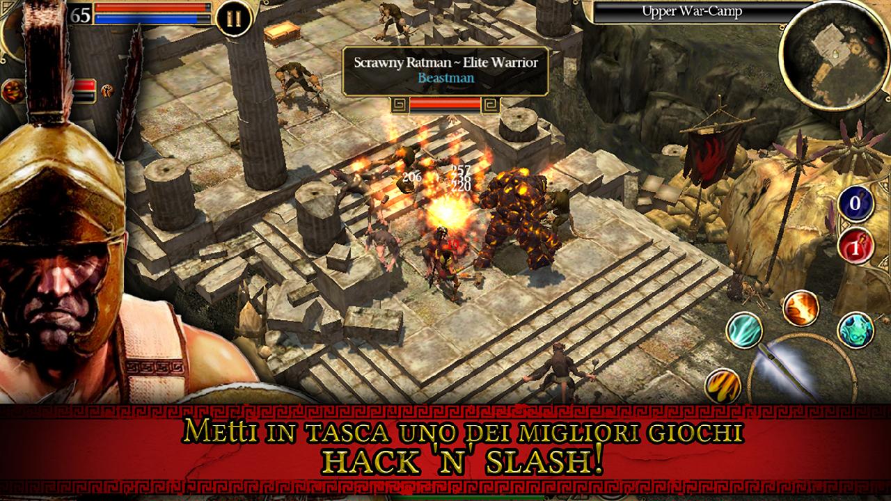 Android application Titan Quest screenshort