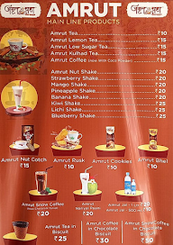 Amrut Chaha menu 1