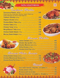 Burrito Restaurant & Cafe menu 1