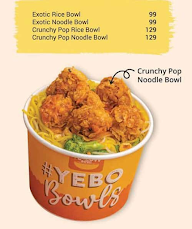 The Yellow Bowl menu 6