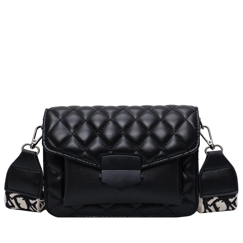 Bolsa feminina transversal simples com detalhe de diamante. Elegância e praticidade para o dia a dia. Perfeita para carregar seus essenciais com estilo.