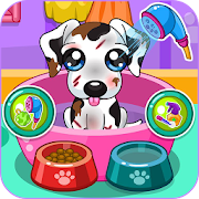 Caring for puppy salon  Icon