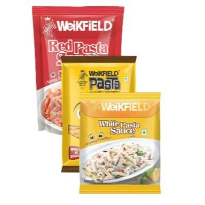 Weikfield Penne Pasta With Red White Sauce Combi Pack