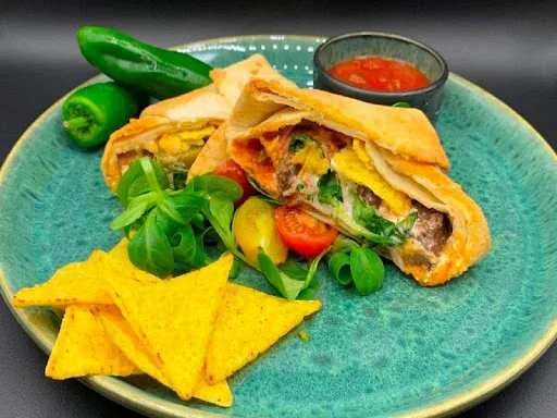 Crunchy Mexican Nachos Wrap