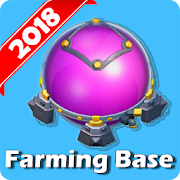 Farming base design of Clash Of Clans  Icon