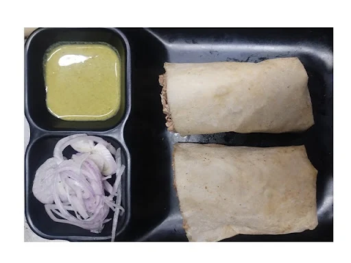 Pudina Soya Chaap Tikka Roll