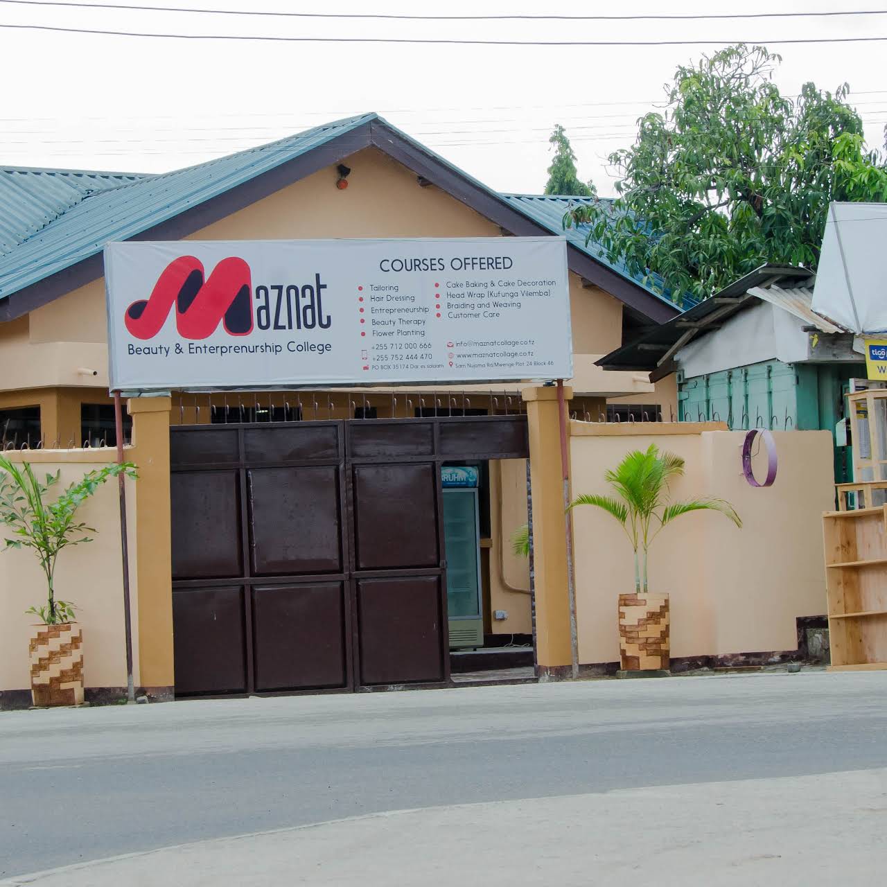 Maznat Beauty And Enterprenuership College College In Dar Es Salaam