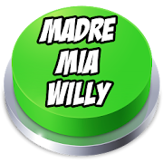 Pero Madre Mía Willy Button  Icon