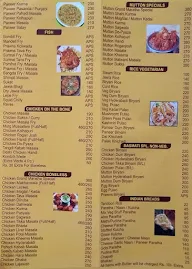 Grand Maratha menu 1