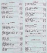 Tushanth menu 1