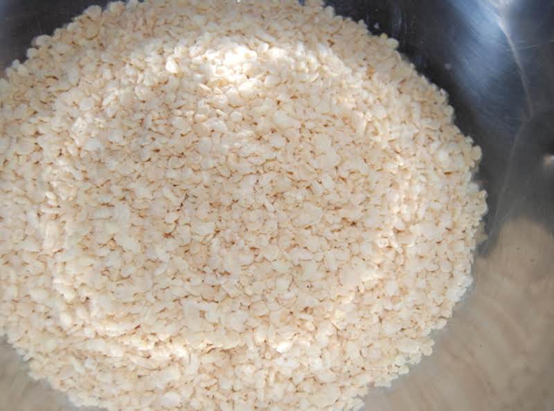 Step 1 Rice Krispies