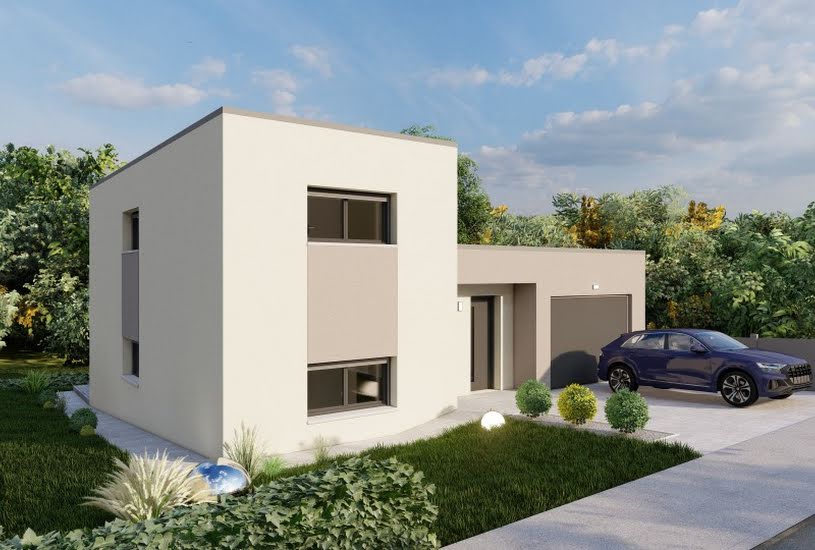  Vente Terrain + Maison - Terrain : 343m² - Maison : 110m² à Boust (57570) 