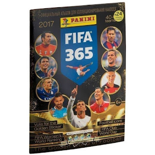 Альбом Fifa 3652017 с 24 наклейками в комплекте Panini за 130 руб.