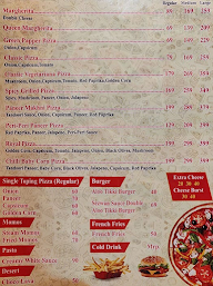 Pizza Turn Cafe menu 2