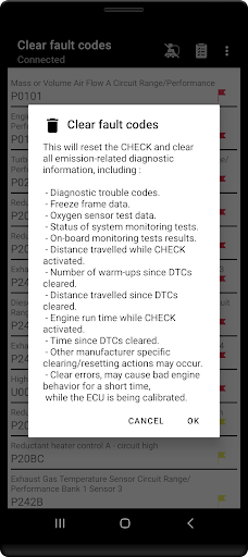 Screenshot Tor OBD2 Diagnostics