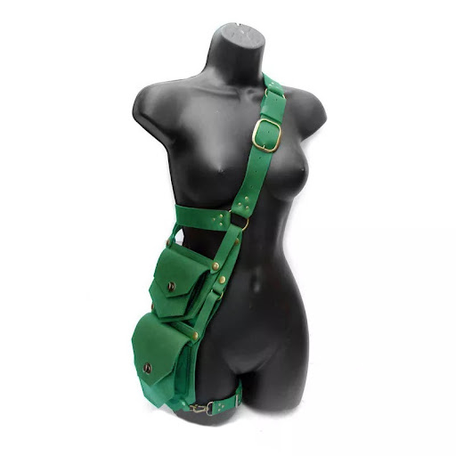 Title 4, Womens Fashion Punk Outdoor Sports Waist Bag, ...