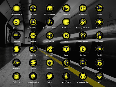 Snap Yellow - Icon Pack screenshot 13