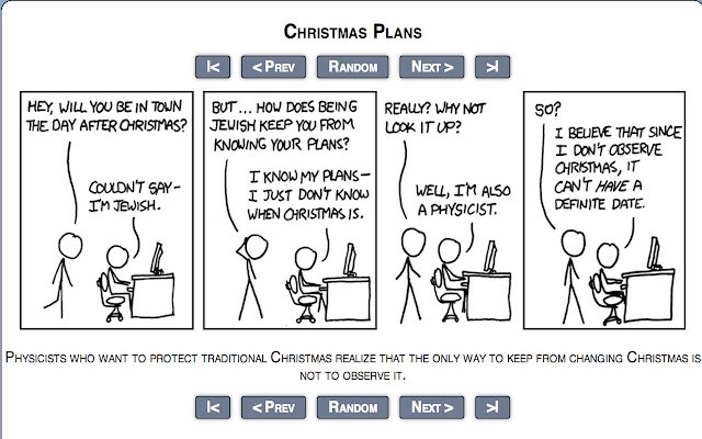 Lazy XKCD chrome extension