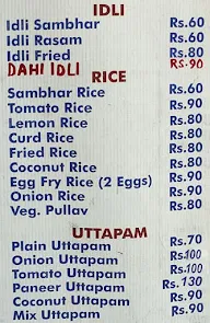 Yo Anna South Indian Food menu 3