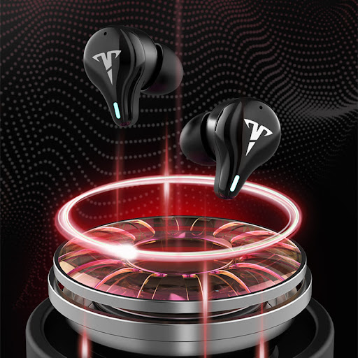 Title 1, Latency-Free Stereo Surround Sound Wireless Blu...