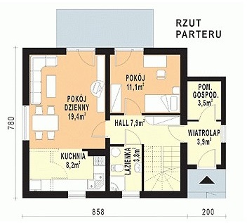 WB-3453 - Rzut parteru