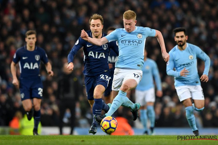 Kevin De Bruyne compte sur un grand Hazard face à Liverpool