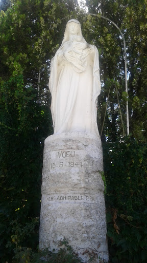 Statue de la Vierge