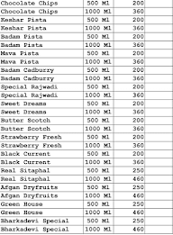 Bharkadevi Ice Cream Parlour menu 8