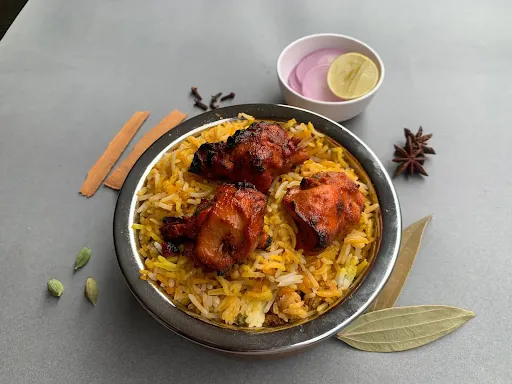 Charcoal Grilled Chicken Biryani