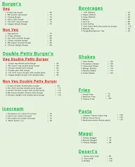 Royal Burger & Shake menu 1