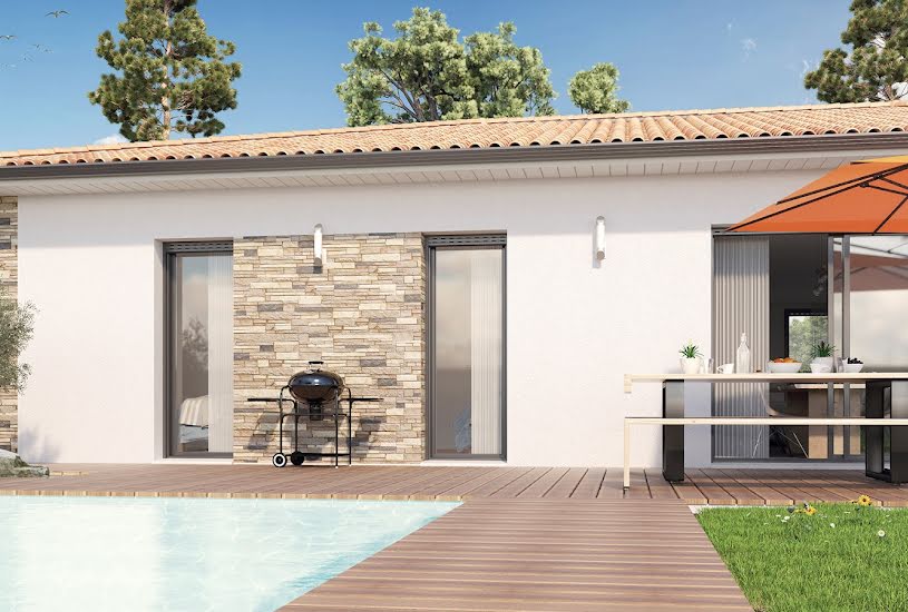  Vente Terrain + Maison - Terrain : 648m² - Maison : 86m² à Azur (40140) 