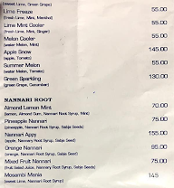 Saravana Bhavan menu 2