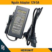 Nguồn Adapter 12V 5A Jack 5.5Mm