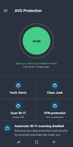 Screenshot AVG Protection