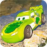 Cover Image of Télécharger Super Hero Lightning Car Extreme Stunts Top Racing 1.0 APK