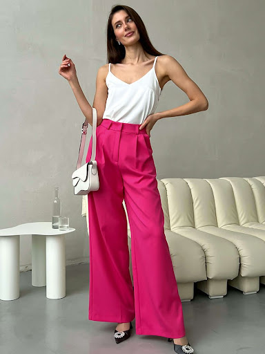 Title 4, Womens Fashion Casual Solid Color Draped Pants...