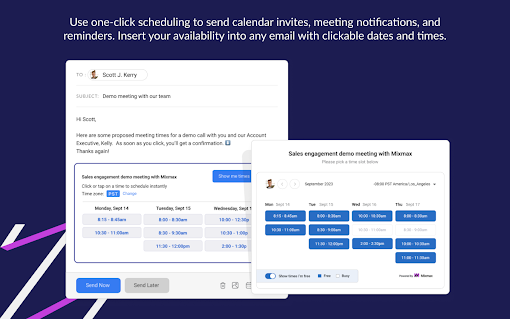 Mixmax for Google Chrome