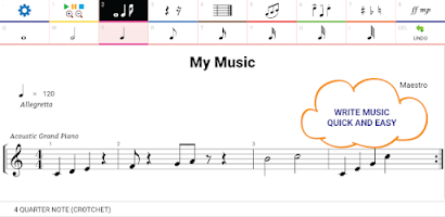Maestro - Music Composer Screenshot