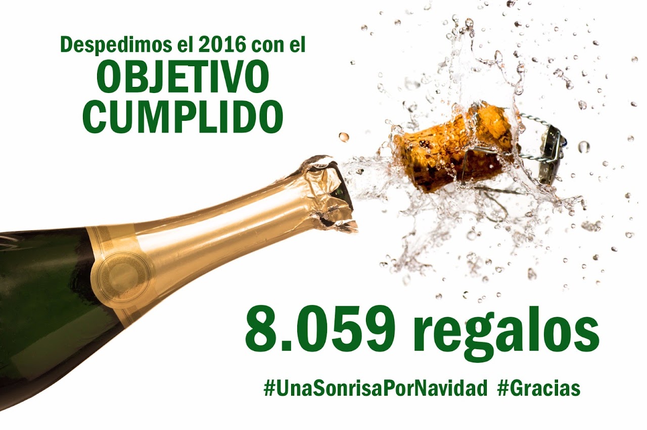 Obetivo cumplido, se pasaron de los 8000 regalos, y estamos orgullosos en Haber colaborado, con nuestras furgonetas solidarias de alquiler en Zaragoza