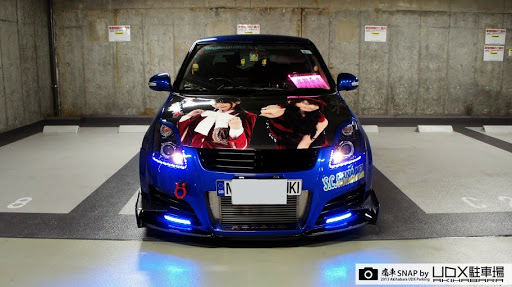 スイフト Zc11sの愛車紹介 水樹奈々 奈々車 痛車 仕様変更前に関するカスタム メンテナンスの投稿画像 車のカスタム情報はcartune