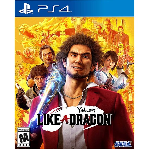 [Mã 2511Elsale0 Giảm 5% Đơn 400K] Đĩa Game Ps4 - Yakuza Like A Dragon Hệ Us