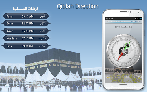 Prayer Time Qibla Direction