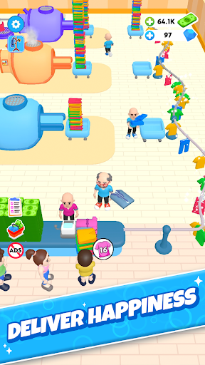 Screenshot Laundry Rush - Idle Game