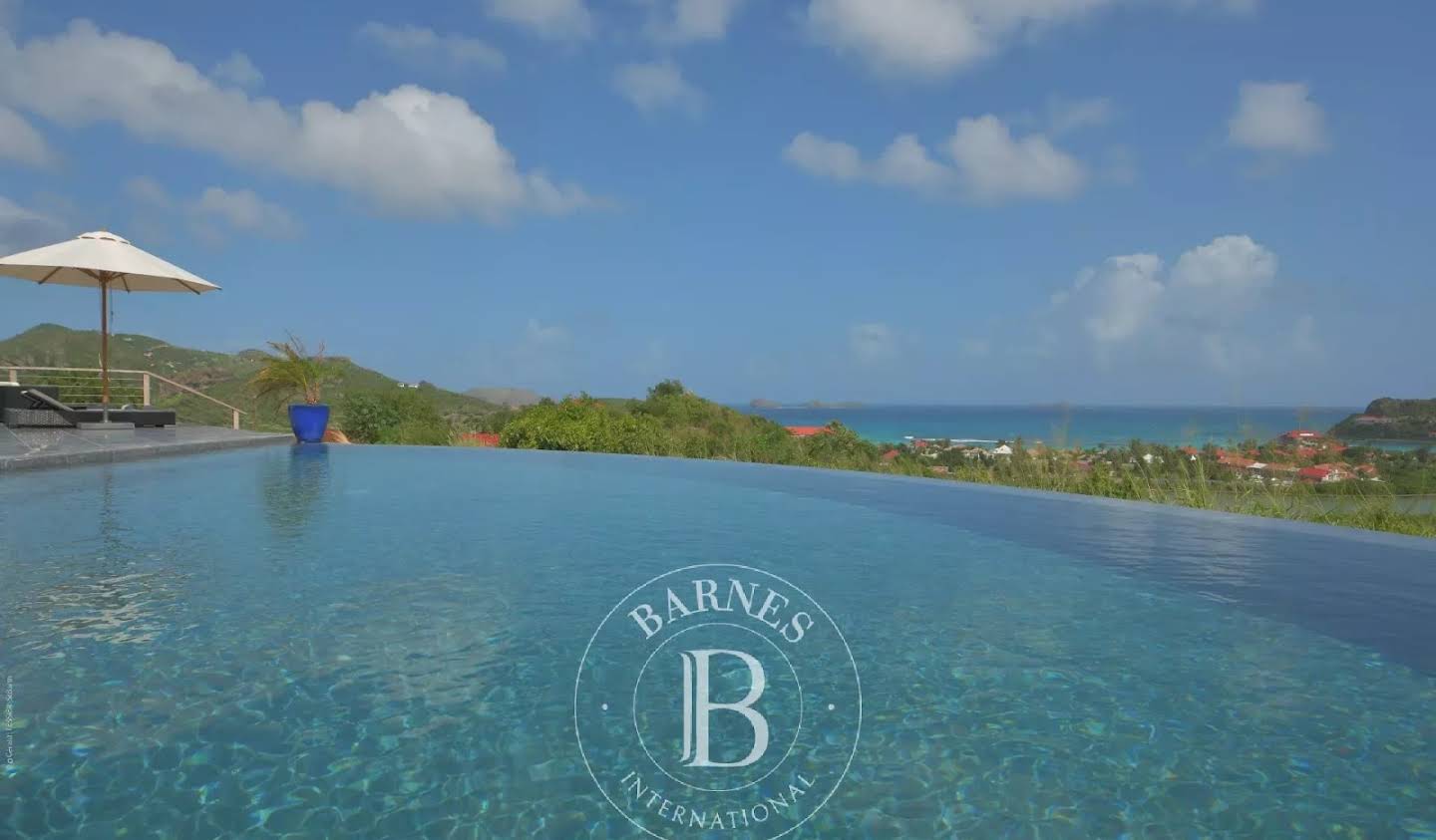 Villa with pool and terrace Saint Barthelemy